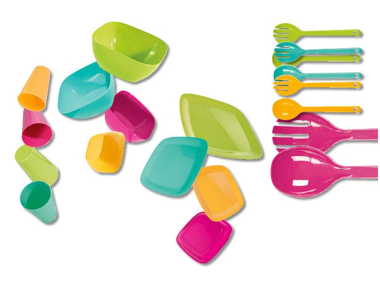 Vaisselle en plastique