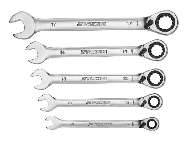 Parkside Ratchet - 5 Piece Set