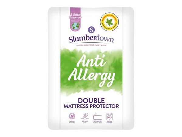Slumberdown Anti-Allergy Mattress Protector Double Size