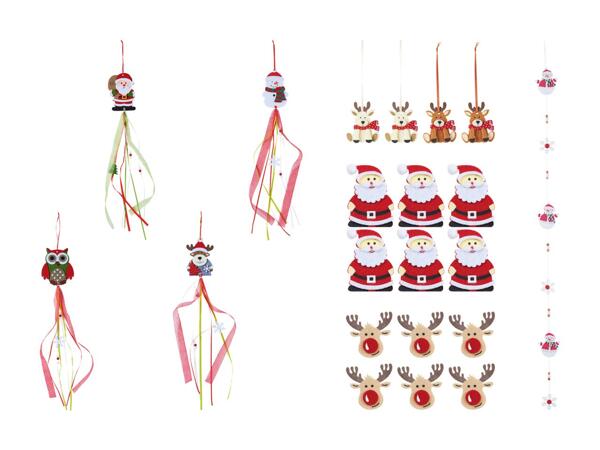 Décoration de Noël en feutre (uniquement en Suisse alémanique)