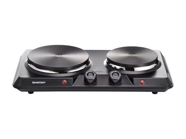 Plaque de cuisson double