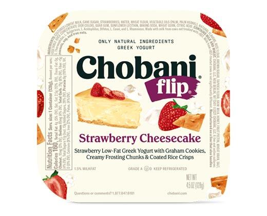 Chobani 
 Flip Strawberry Cheesecake Greek Yogurt