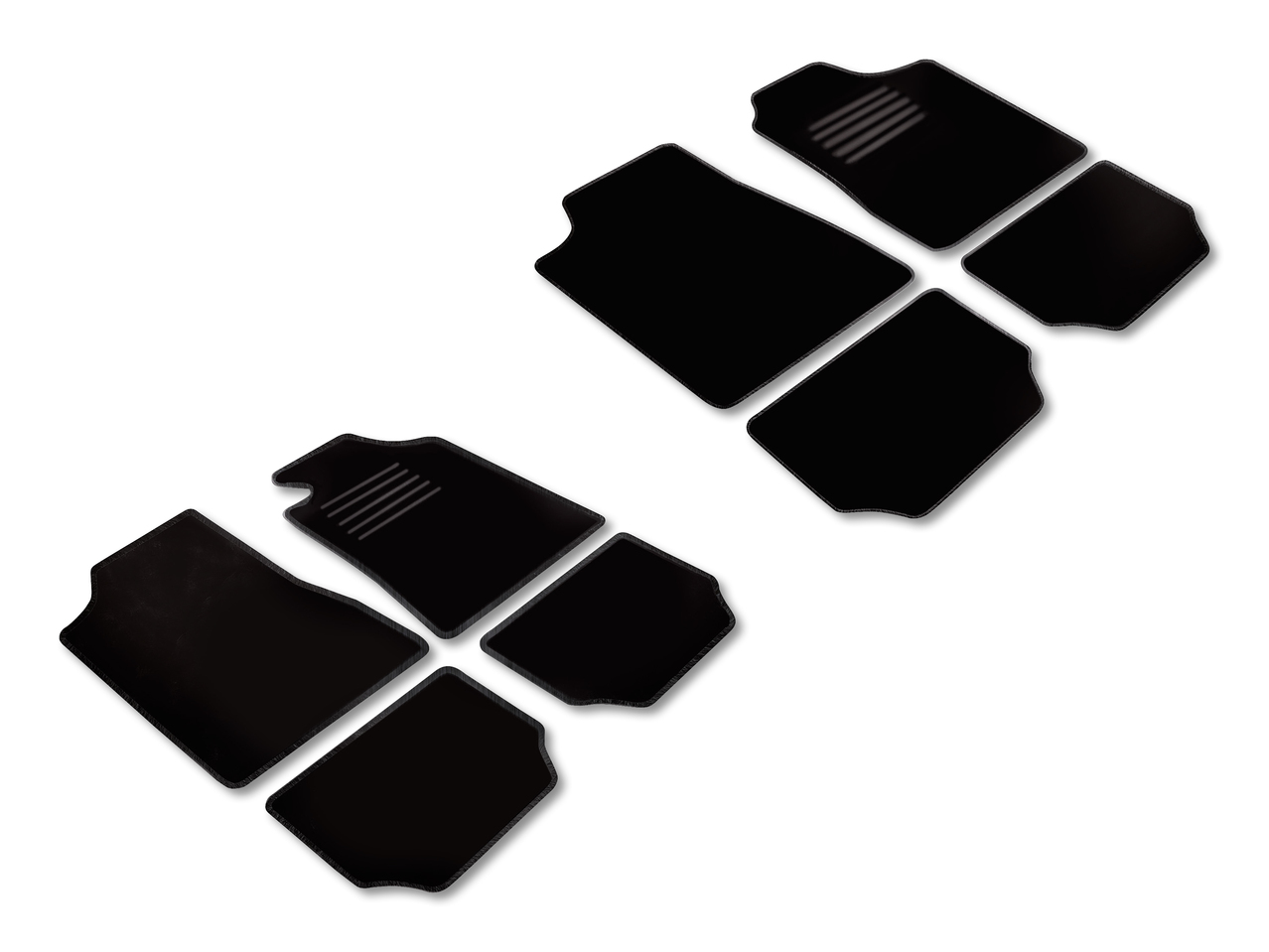 Set de tapis de voiture, 4 pièces