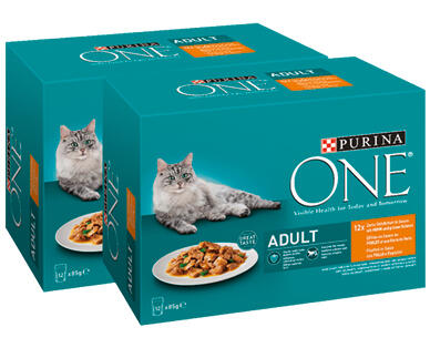 PURINA ONE(R) 
 NOURRITURE AU POULET POUR CHATS ADULTES