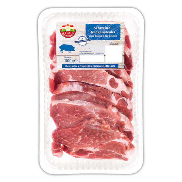 Schweine-Nackensteaks