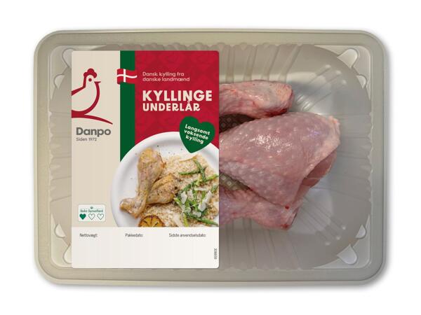 Kyllingeunderlår eller -overlår