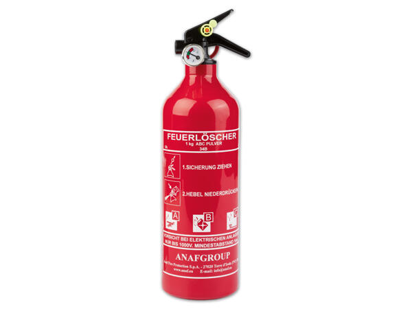 Anafgroup Pulver-Feuerlöscher