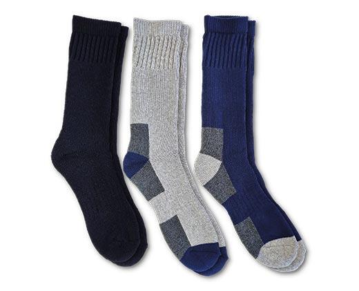 Crane Men's or Ladies 3 Pack Thermal Performance Socks