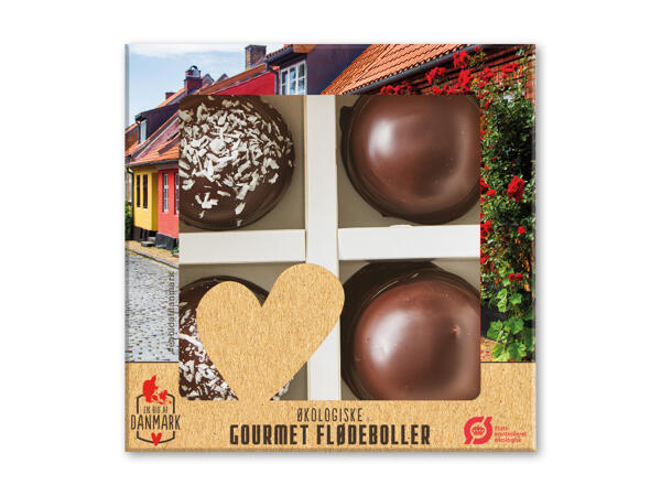 Økologiske flødeboller