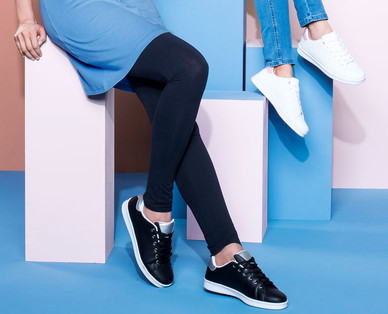 BLUE MOTION Damen-Leggings, Doppelpkg.