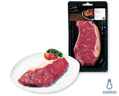 GOURMET US Black Angus Rindsentrecôte
