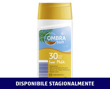 OMBIA SUN
LATTE SOLARE CLASSIC SPF 30