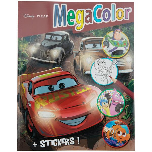 Livre de coloriage et autocollants MegaColor Disney