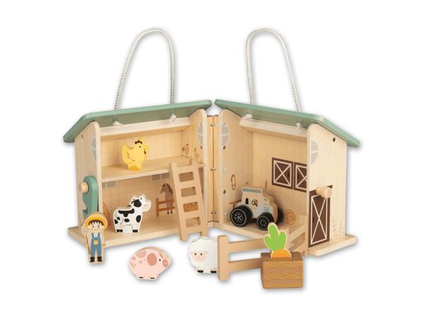 Holz-Spiel-Set