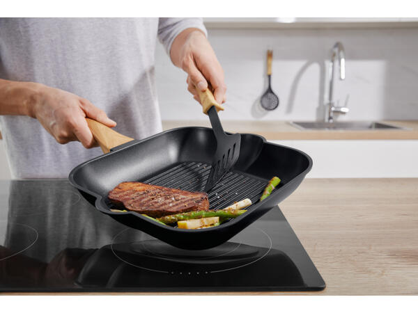 Cast Aluminium Griddle/Frying Pan