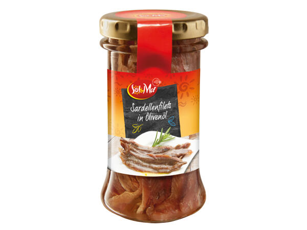 Sardellenfilets in Olivenöl
