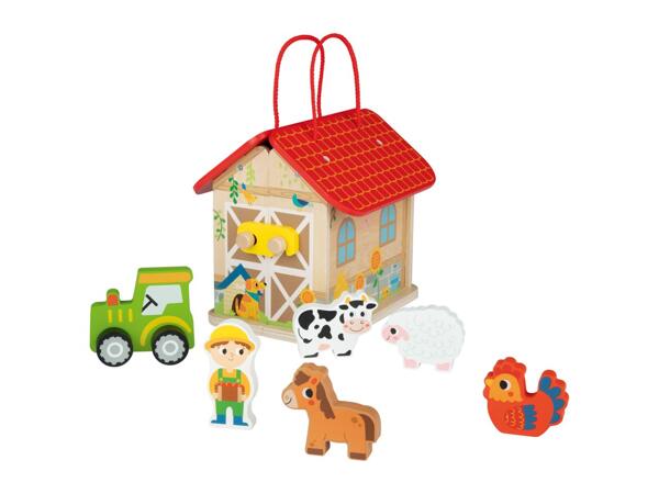 Playtive Portable Doll's House - 7 piece set