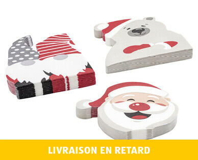 KOKETT(R) 
 SERVIETTES EN FORMES DE SILHOUETTES