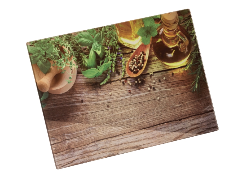 ERNESTO Glass Chopping Board