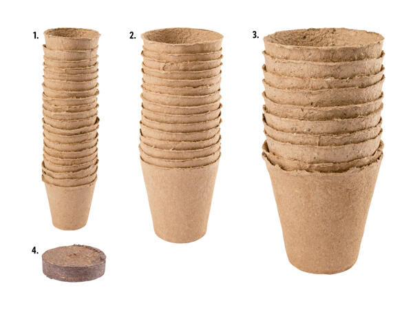 Godets/pastilles pour semis