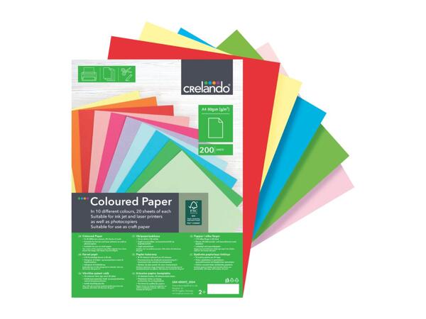 A4 Coloured Paper