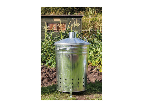 Apollo Gardening Galvanised Steel Incinerator1