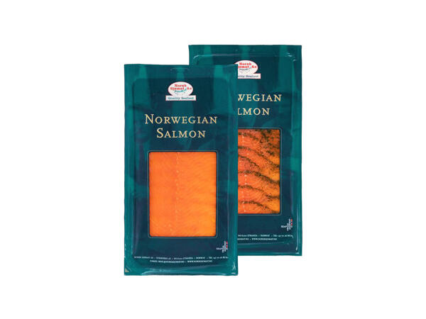 Kallrökt/gravad lax