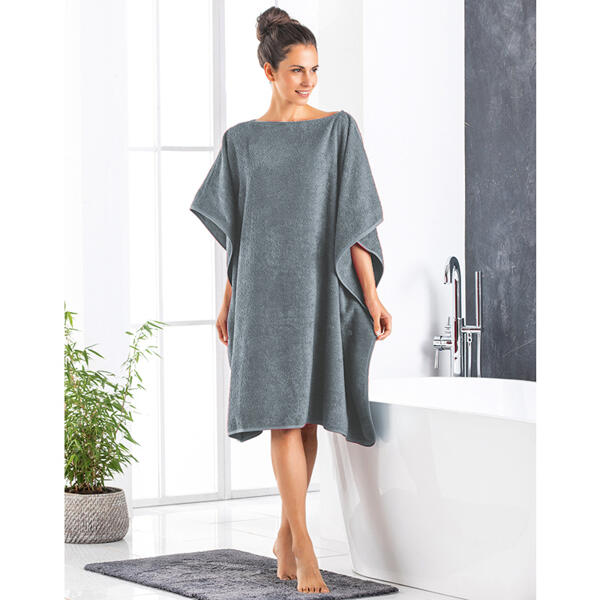 XL-Badetuch-Poncho 2in1
