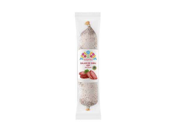 Salami de Sibiu IGP
