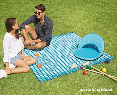 Terry Jacquard Beach Blanket