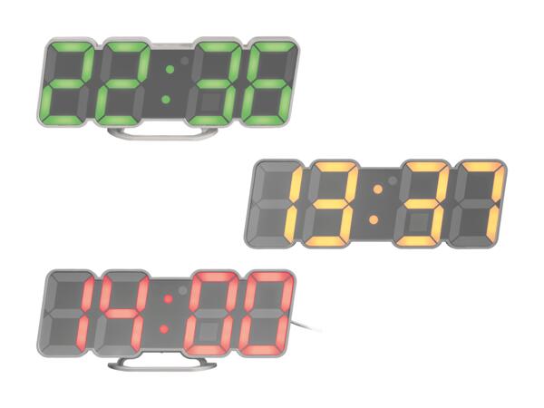 Horloge de table et murale à LED