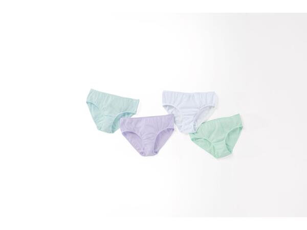 Girls' briefs, 4 pieces