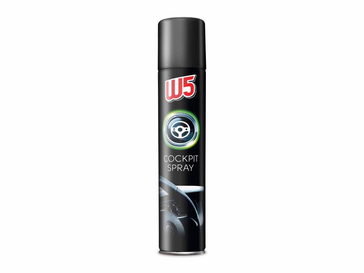 Spray nettoyant pour tableau de bord