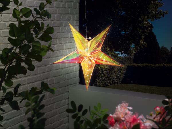 Dekorativní 3D LED hvězda