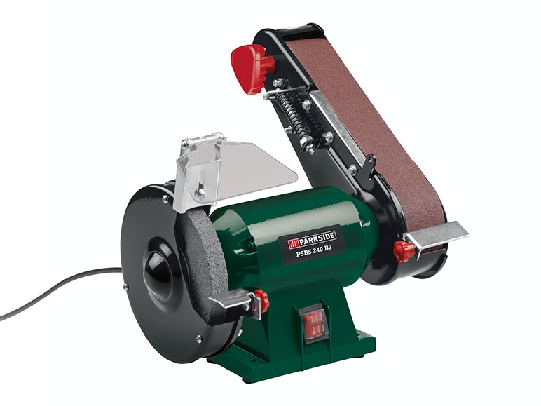PARKSIDE Bench Grinder with Belt Sander