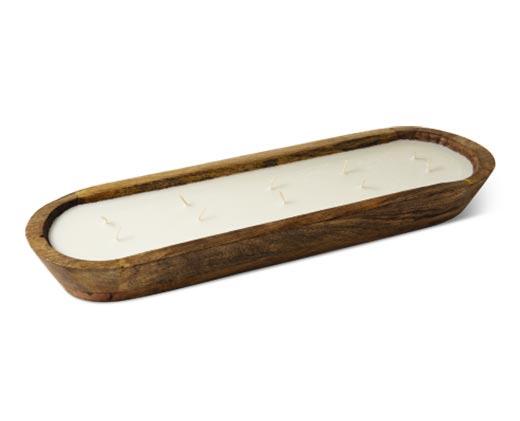 Huntington Home
Rustic Hand-Carved Wood Candle