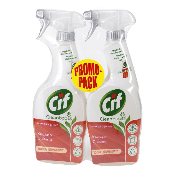 CIF(R) 				Badezimmerspray oder Küchenspray, 2 St.