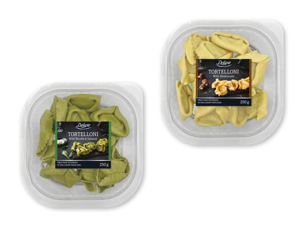 DELUXE Frisk pasta med fyld