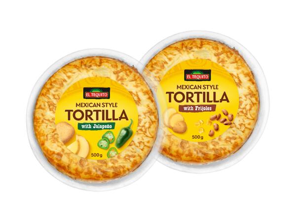 Tortilla mexican style