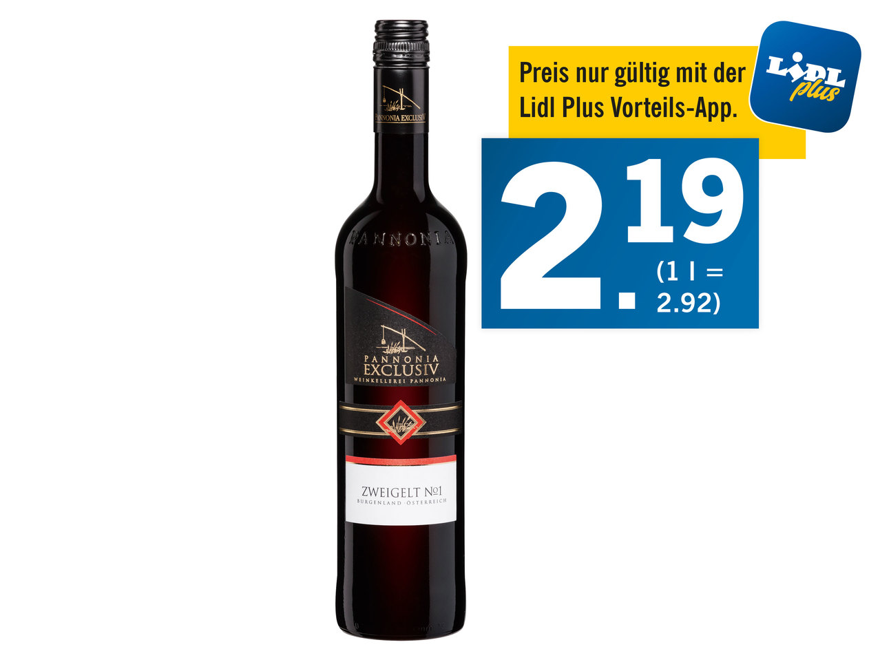 PANNONIA EXCLUSIV Zweigelt Nr. 1