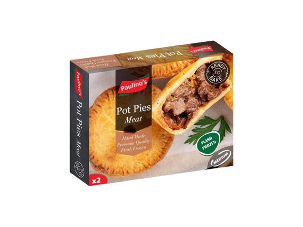 Meat pop pies