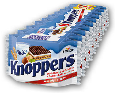 STORCK(R) Knoppers 8 + 2 gratis