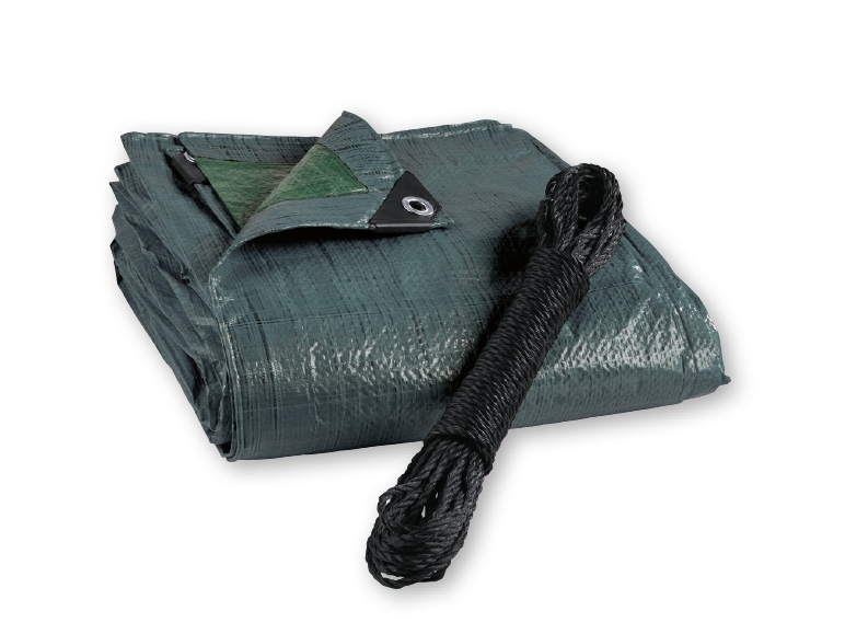 Florabest(R) 4 x 5m All-Purpose Tarpaulin