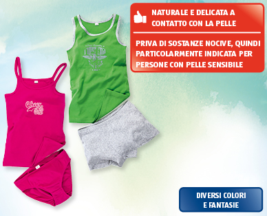 Set di biancheria intima per bambini, 2 pezzi FEELING BIO