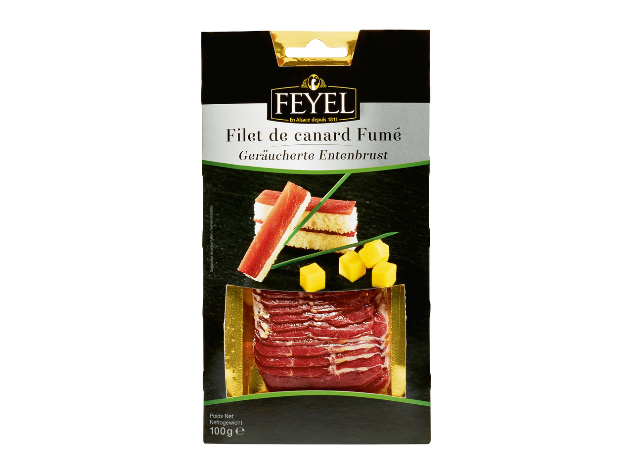 Filet de canard fumé Feyel