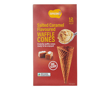 Supacones Flavoured Waffle Cones 12pk