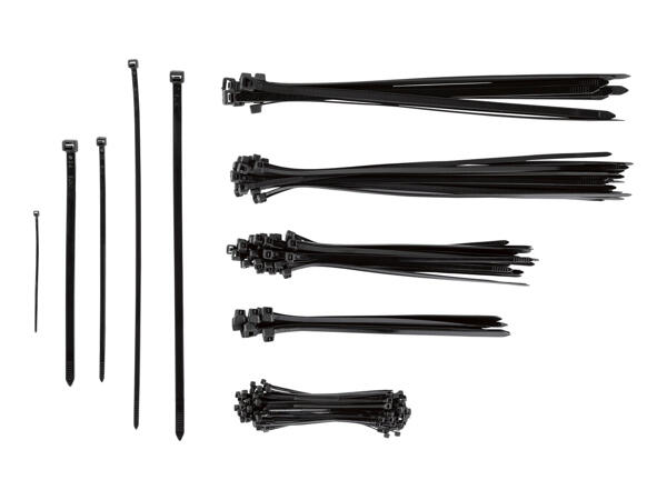 Parkside Cable Tie Set - 251 pieces