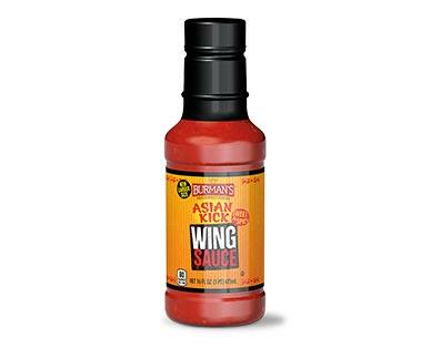Burman's
Wing Sauce Assorted Varieties