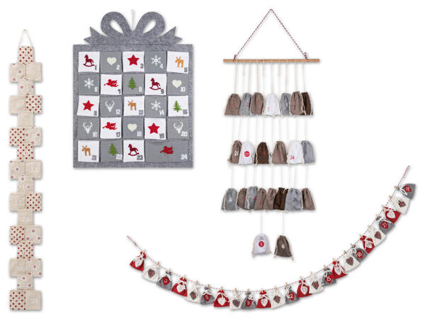 Filz-Adventkalender