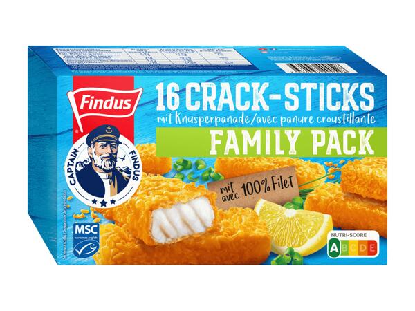 Bâtonnets croquants Findus MSC